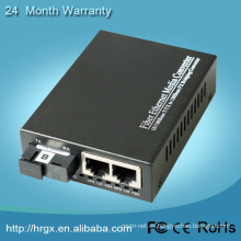 1 puerto de fibra 2 RJ45 stm-1 a convertidor de ethernet